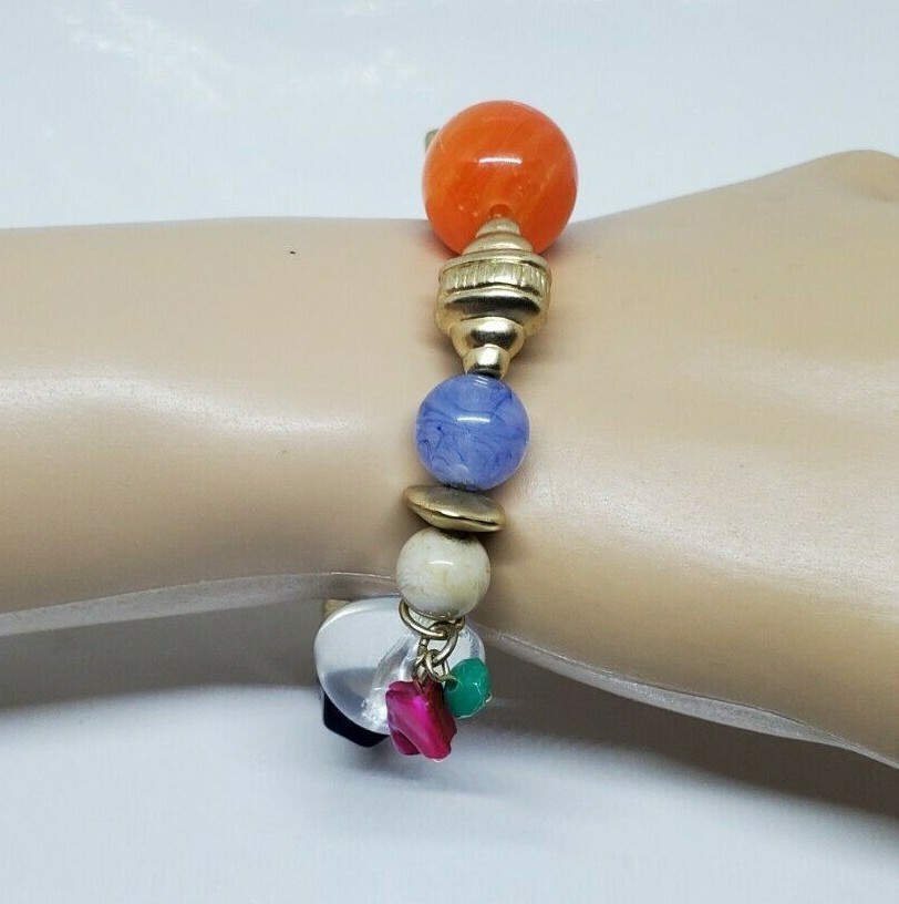 Colorful Multistone Stretch Bracelet
