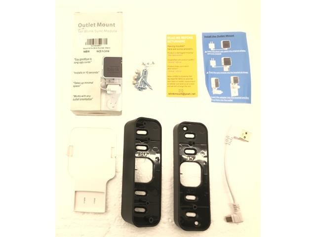 Corner & Wedge Mount Kit for Blink Video Doorbell and Sync Module 2