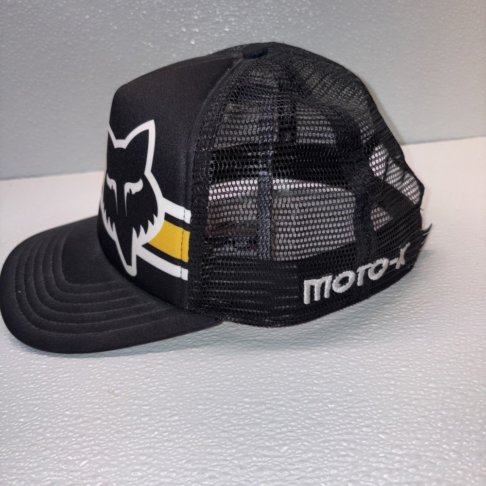 Fox Logo Motorcross Snapback Baseball Cap Fox Riders Co.-Fast Ship