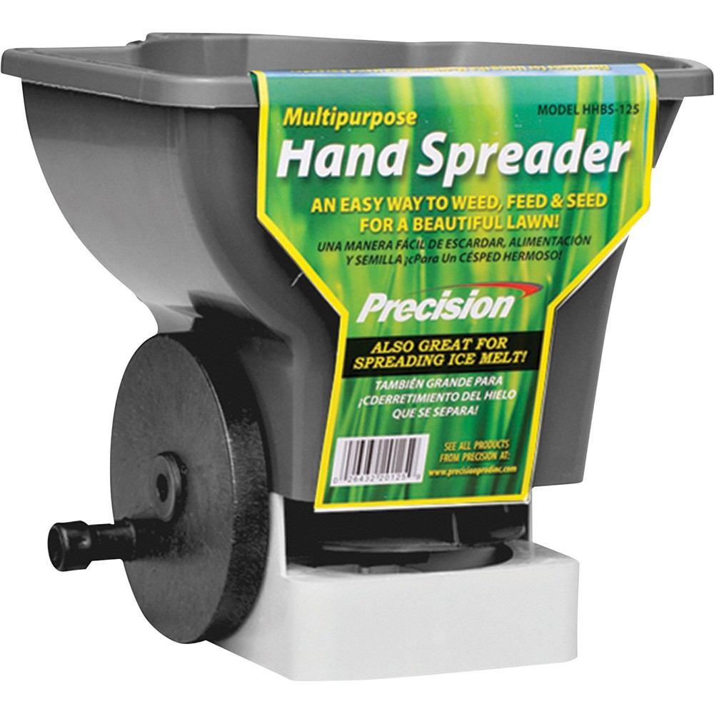 Precision Handheld Broadcast Spreader, 6-Lb. Capacity, Model# HHBS-125