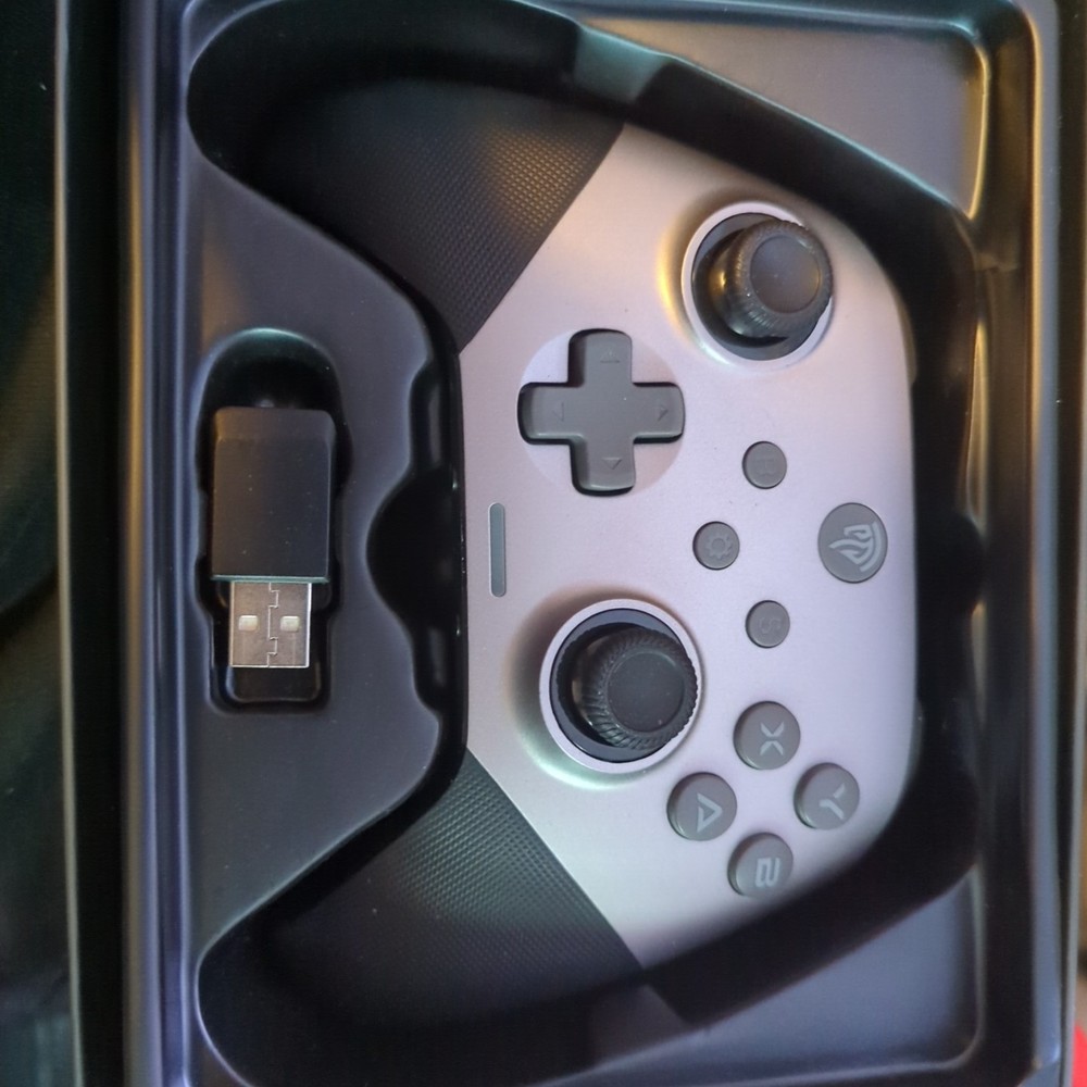 EasySMX X10 Mechanic Master Wireless Controller Silver Black PC Switch