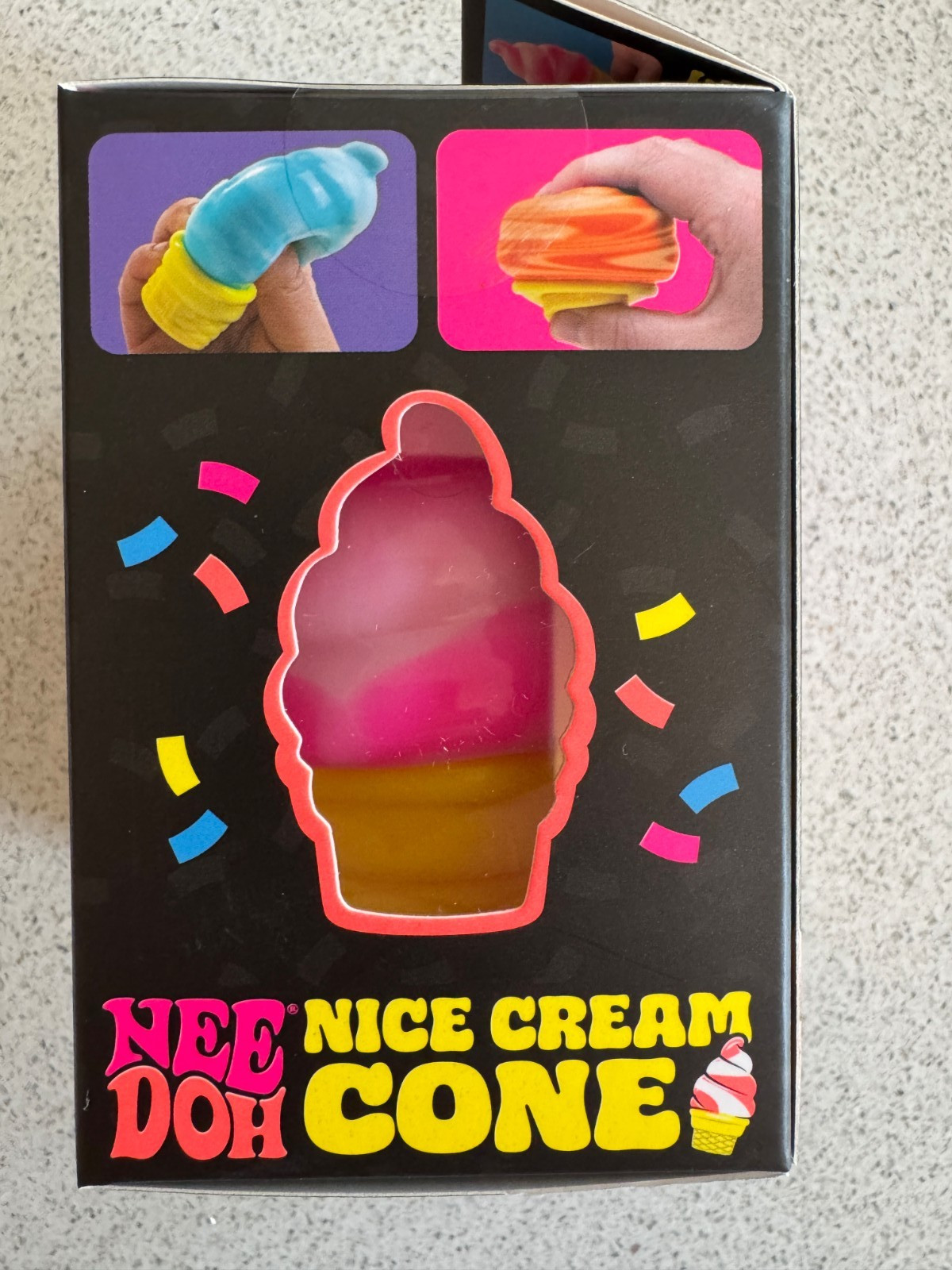 Schylling NeeDoh Nice Cream Cone Viral TikTok Fidget Stress Toy Pick Your Color