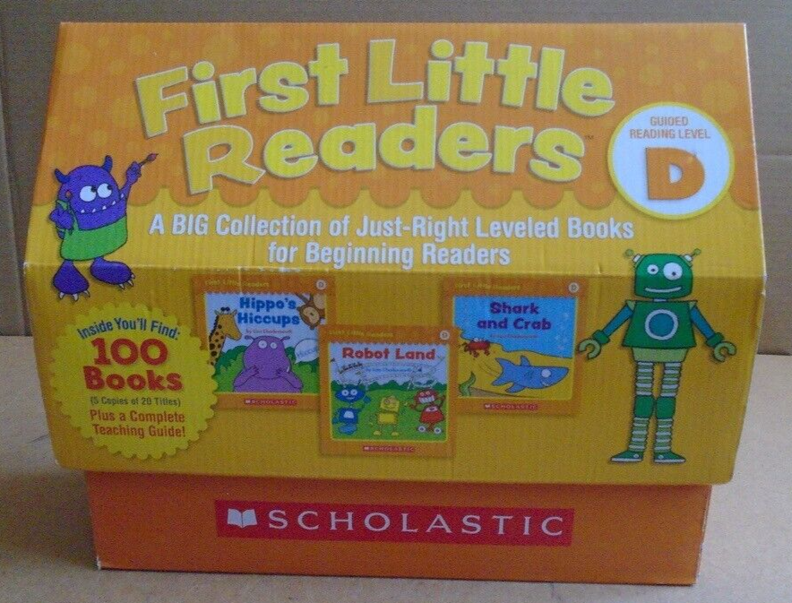 Scholastic Box Set First Little Readers Guided Reading Level D (99-books)