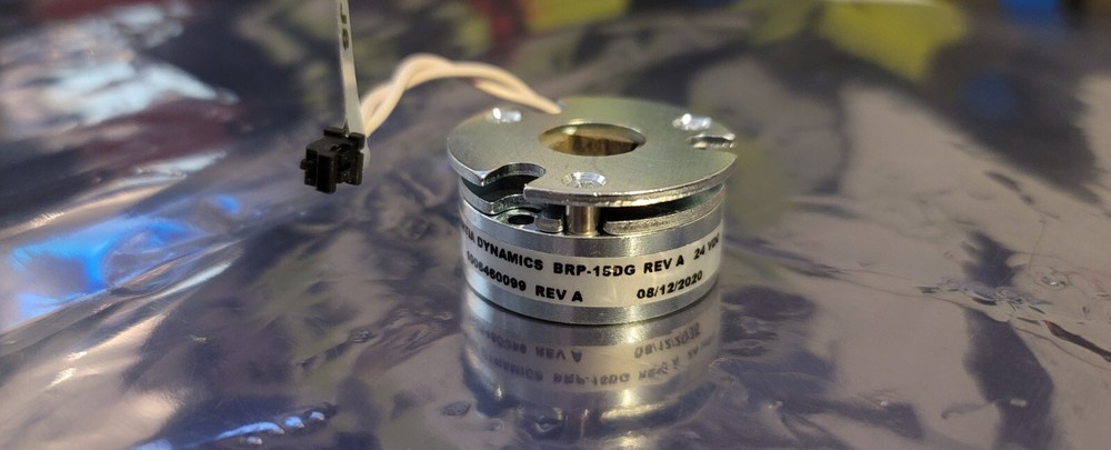 INERTIA DYNAMICS BRAKE BRP-15DG 24VDC  *TESTED*