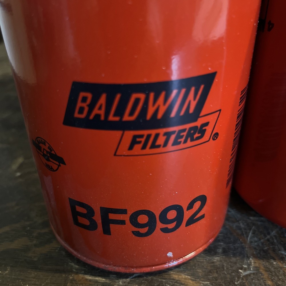 2 - NOS Baldwin Fuel Filter BF992 With Boxes