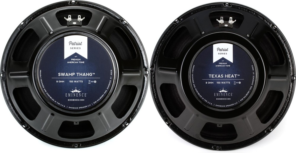 Eminence SWAMP THANG + Eminence TEXAS HEAT Value Bundle