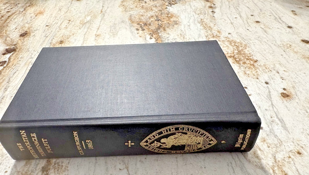 The Metropolitan Tabernacle Pulpit CH Charles Spurgeon vol 9 1978 Pilgrim EUC