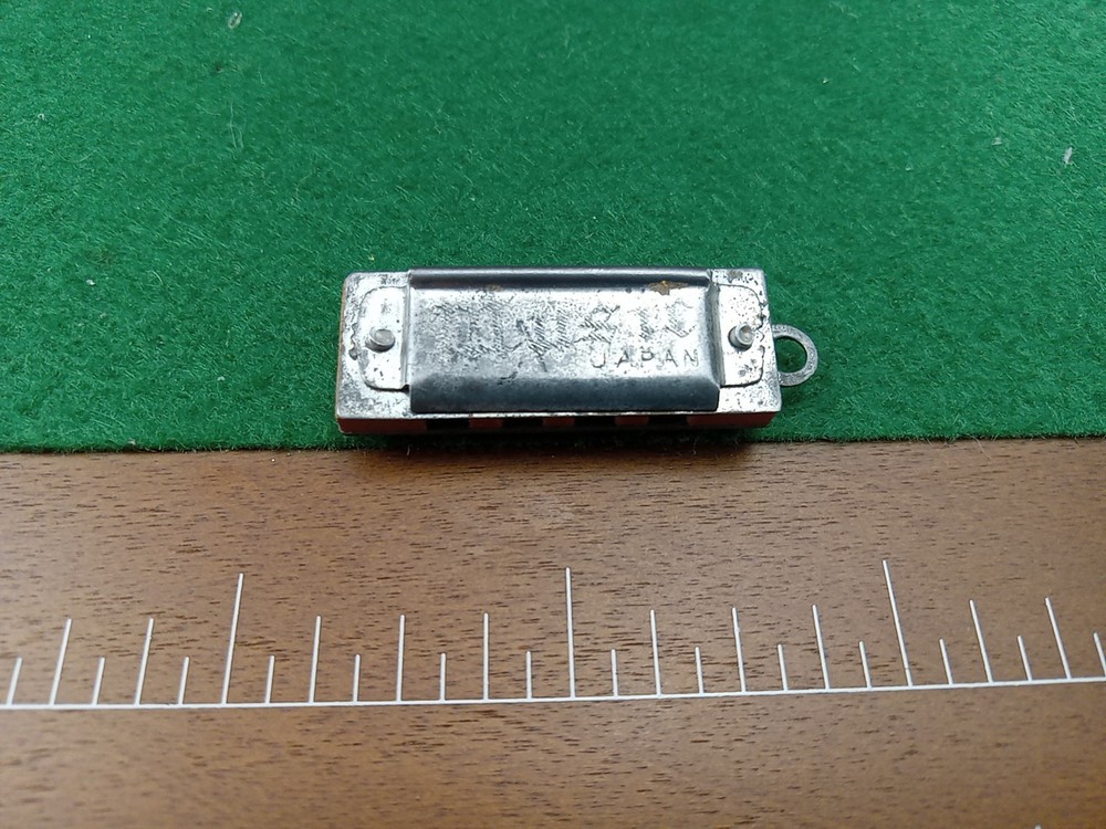 Vintage Mini Harmonica - Stamped Music Japan