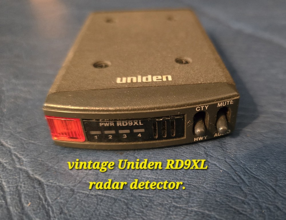 Vintage Uniden Radar Detector.  UNTESTED