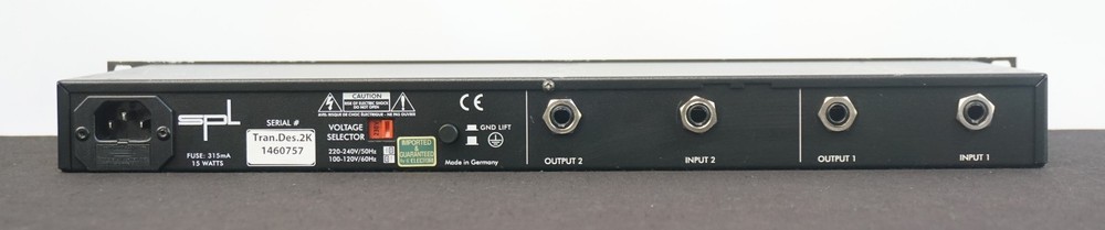 SPL Model 9946 Transient Designer Dual-Channel Dynamic Processor - 240V