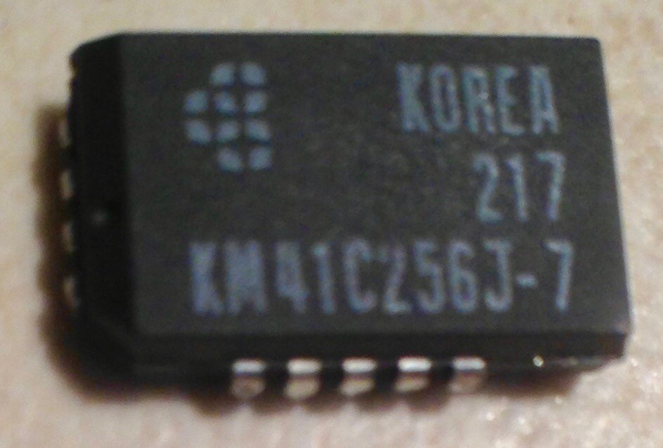 Samsung KM41C256J-7 41256 256K Dynamic RAM
