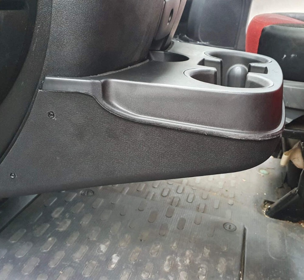For Vauxhall Movano Cupholder Console - Black | Van-X