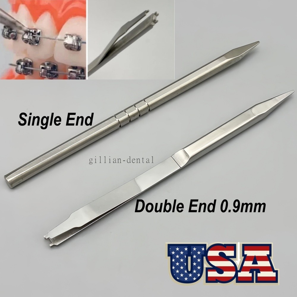 Dental Opener Tool for Opening Self Ligating Passive Bracket Brace Single Double