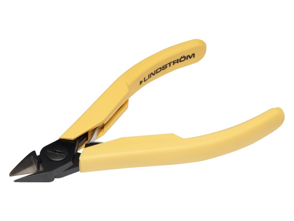 Lindstrom 8153 - Precision Diagonal Cutter w/Tapered Head & ESD Safe Handle,