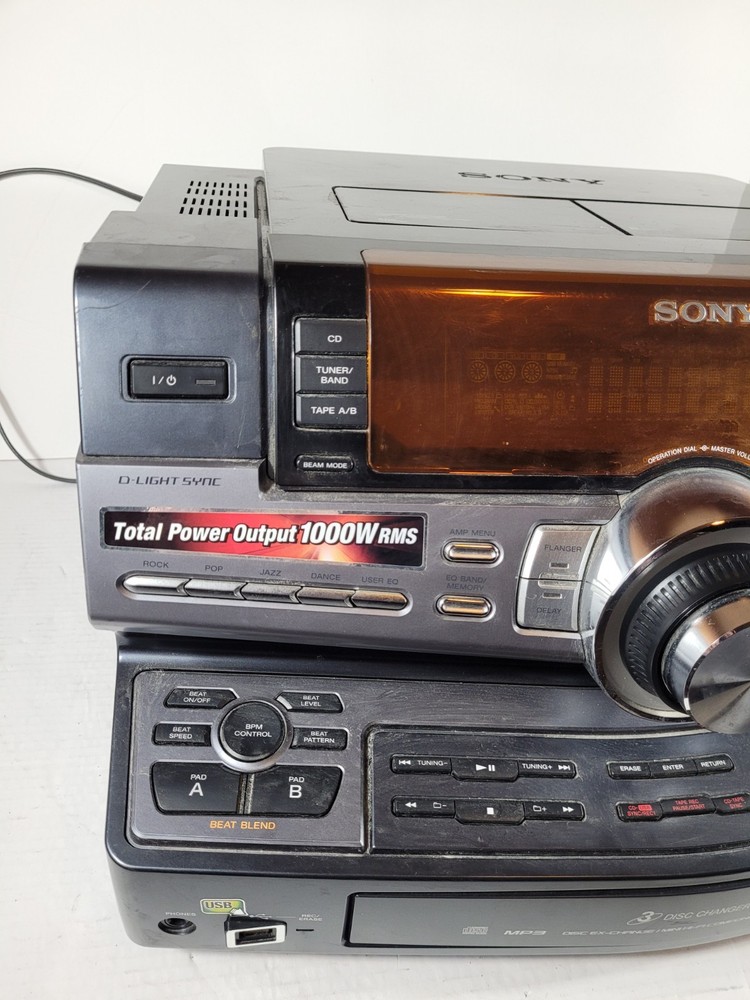 Sony HCD-ZUX9 Reciever Fully Functional Ships Free