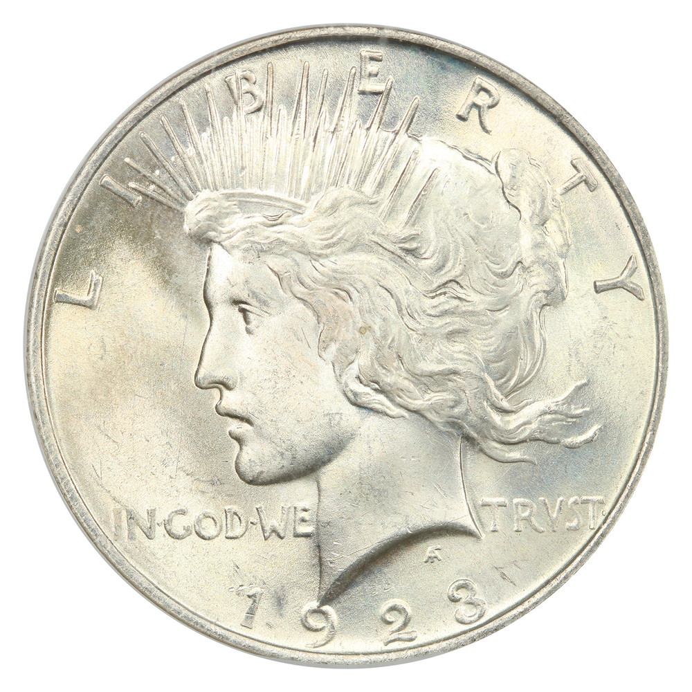 1923 $1 NGC/CAC MS65 - Peace Dollar