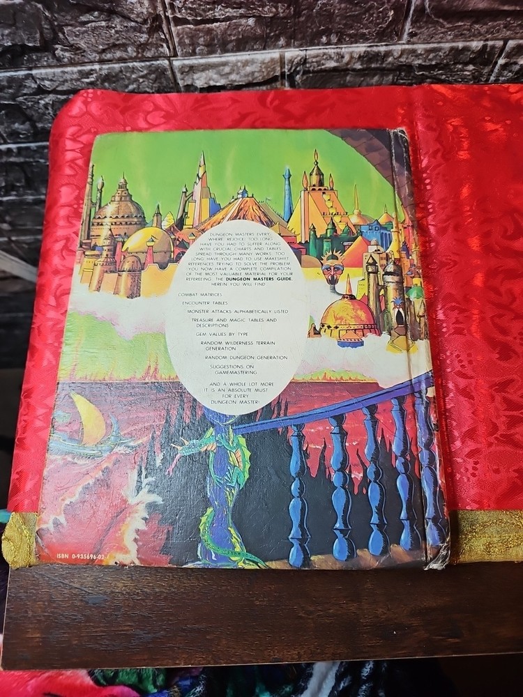 Advanced D&D, Dungeon Masters Guide, Revised Ed. Dec. 79