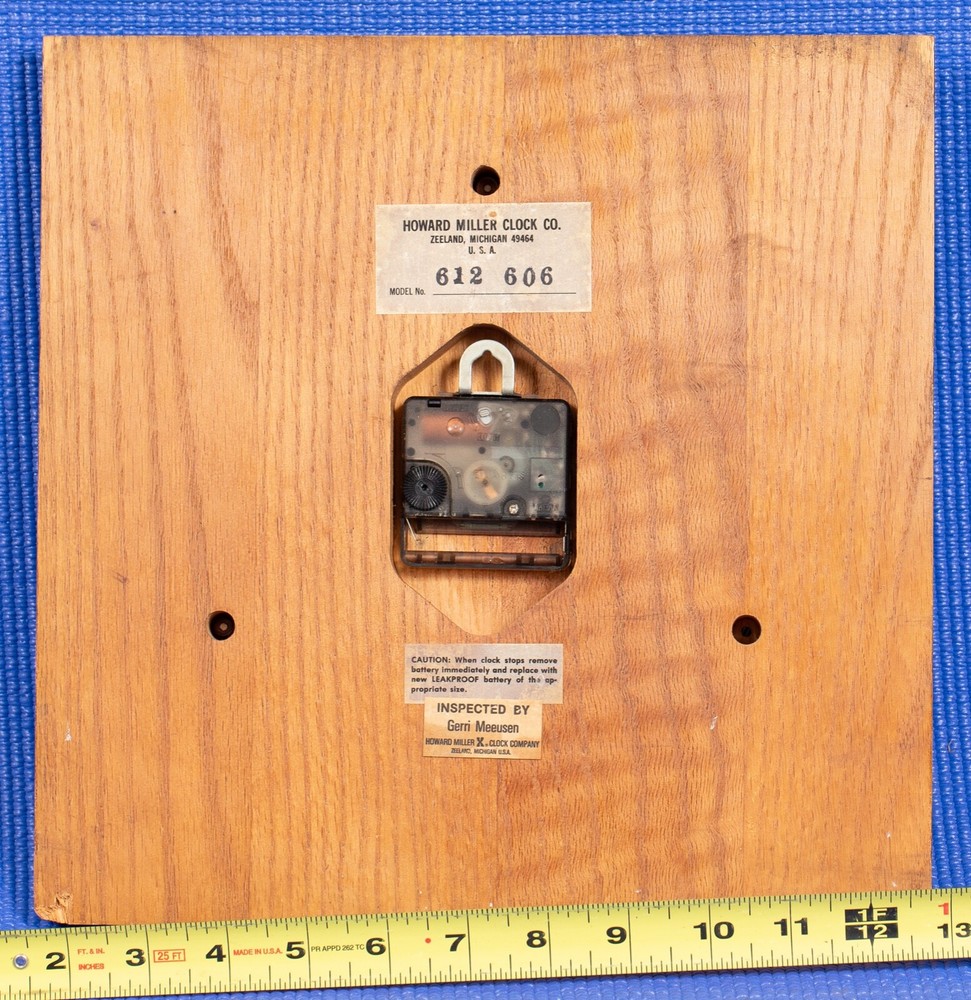 Howard Miller Wall Clock #612-606