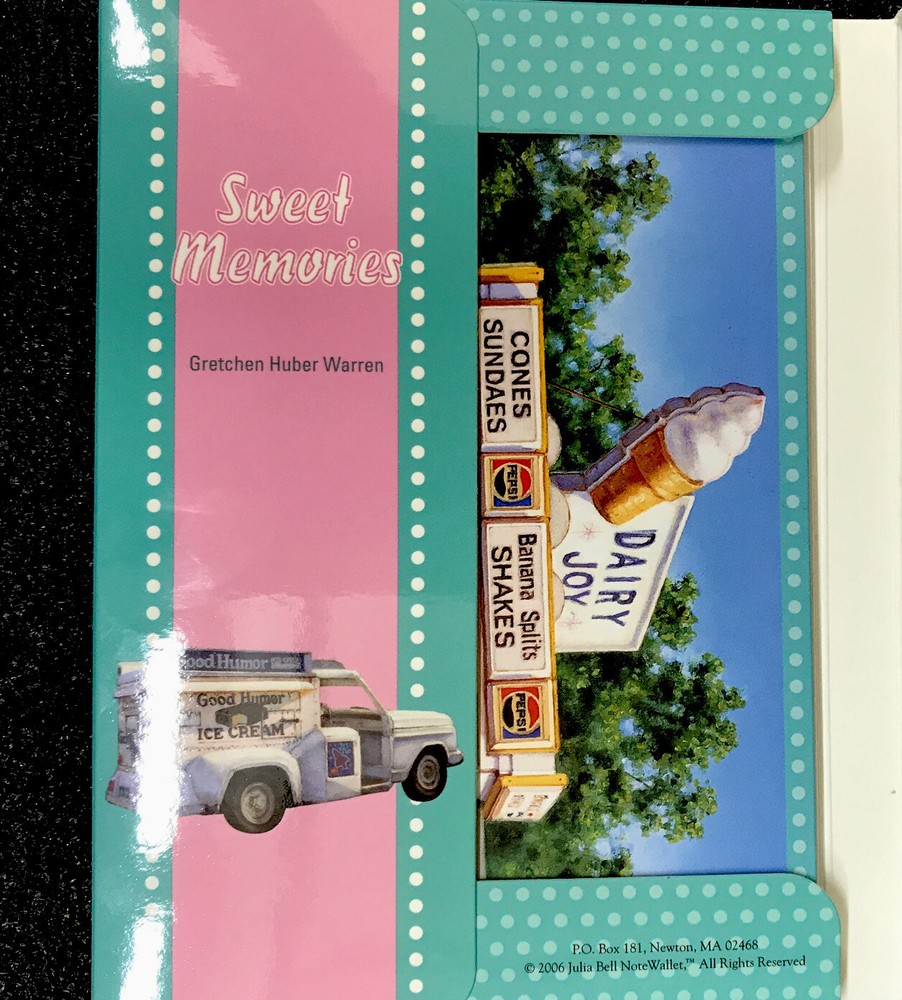 Julia Bell “Sweet Memories” Note Cards 2 Patterns 5 Each New