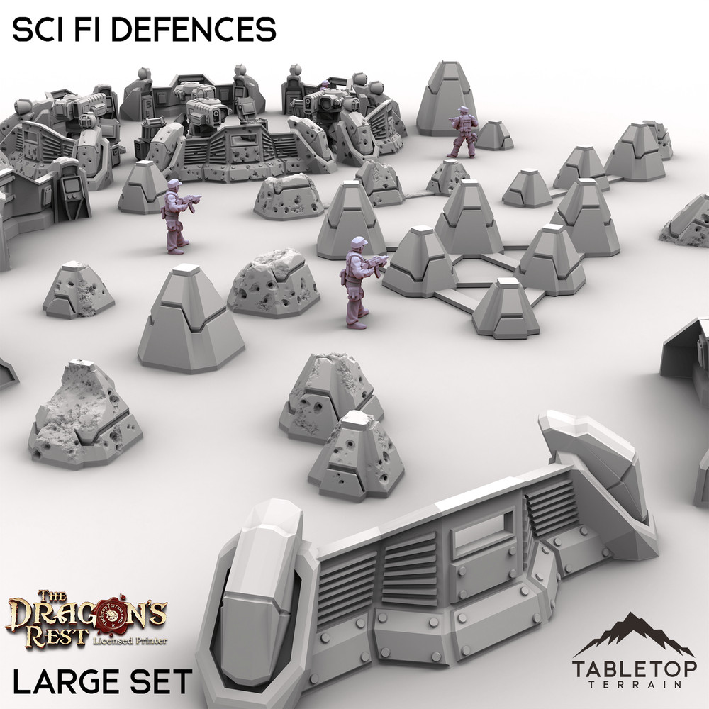 Sci Fi Defences - Grimdark Gothic Wargaming Tabletop