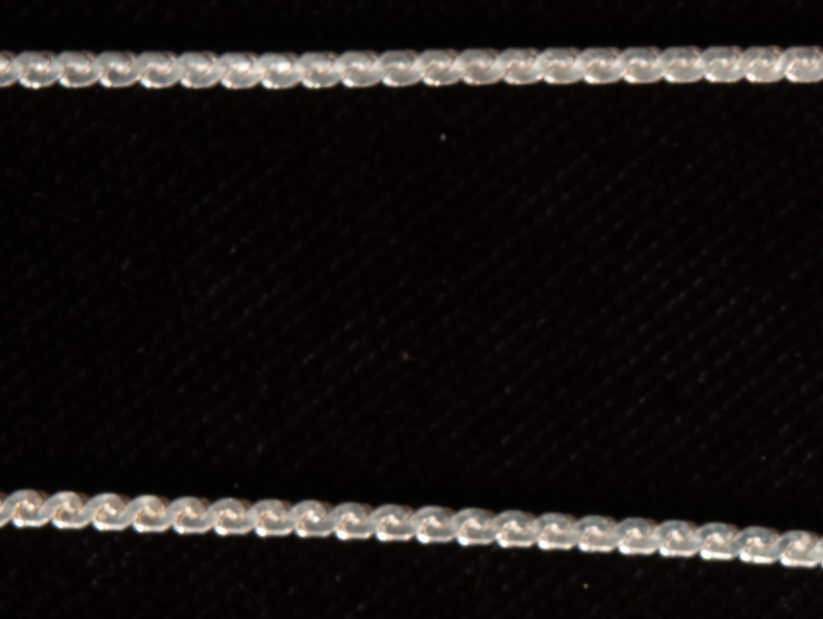 Sterling Silver Solid Serpentine Chain 15” 1.4mm NEW
