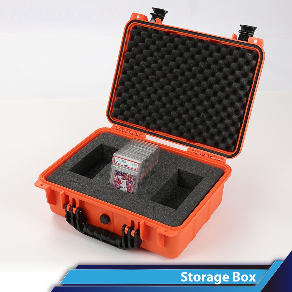 50CT/150CT Weatherproof Graded Card Storage Box Case Slab Holder & Protector New