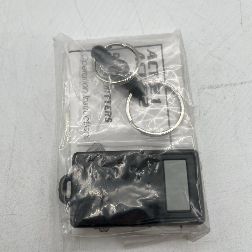 NEW!! Linear 1-Channel Block Coded Key Ring Transmitter 318 MHz - ACP00615
