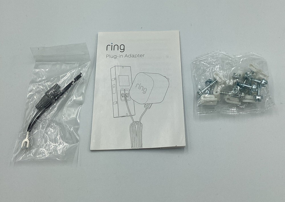 RING PLUG-IN ADAPTER - New Open Box