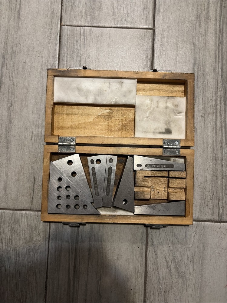 precision angle block set angles 1-30 degrees (made in china)