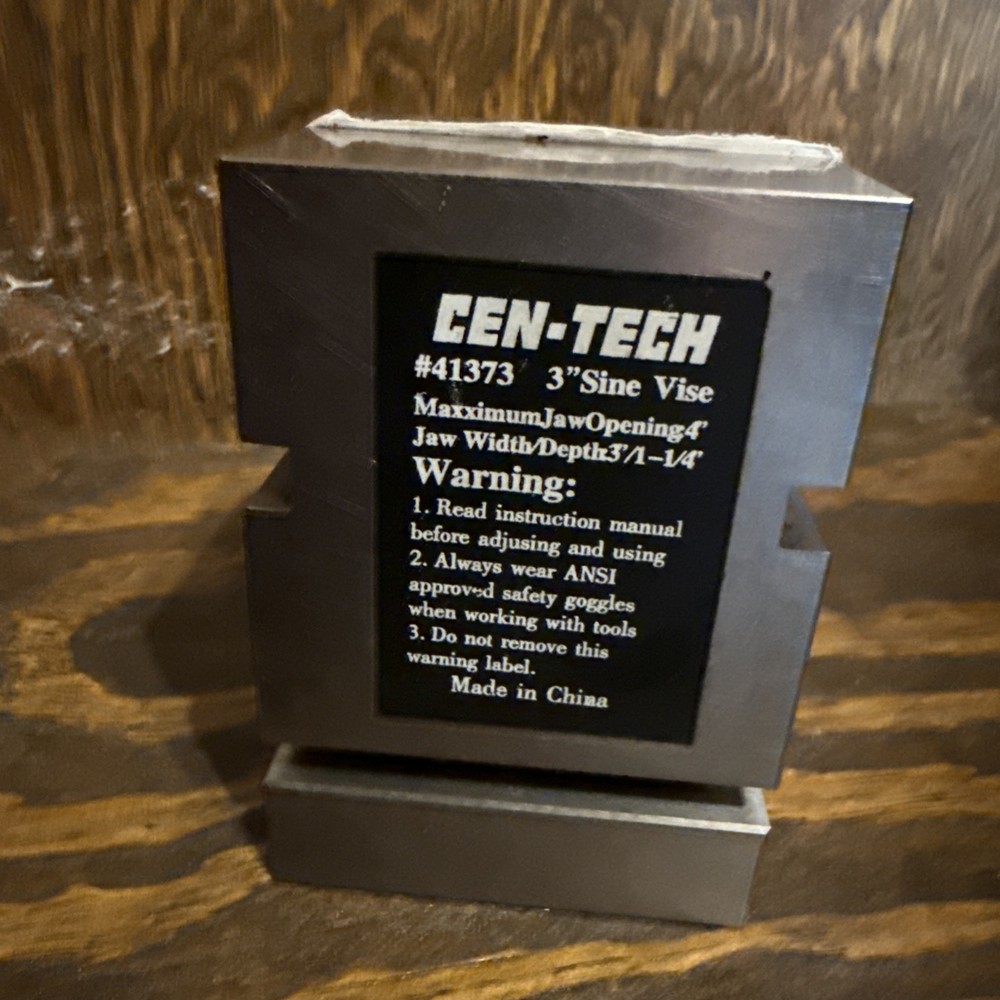 Cen-Tech Sine Vise 6" Machinist Tools