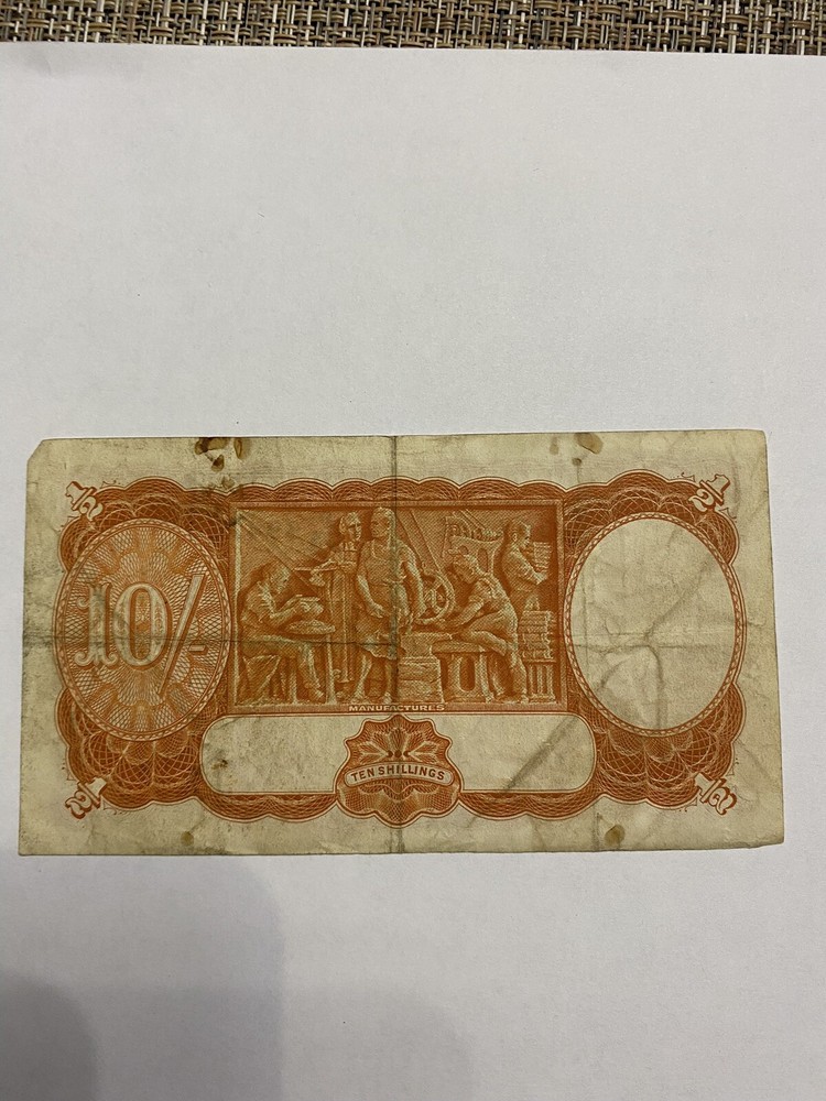 1939 Australia 1/2 pound 10 Shillings