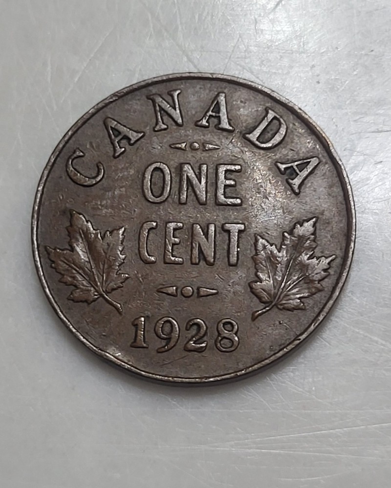 1928 Canada One Cent Free Shipping