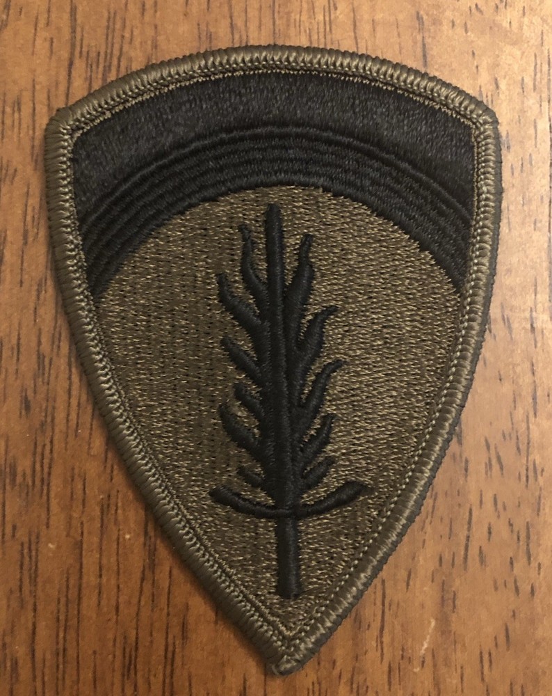 US Army Civil Affairs PSVOP Command Patch - Green & Black