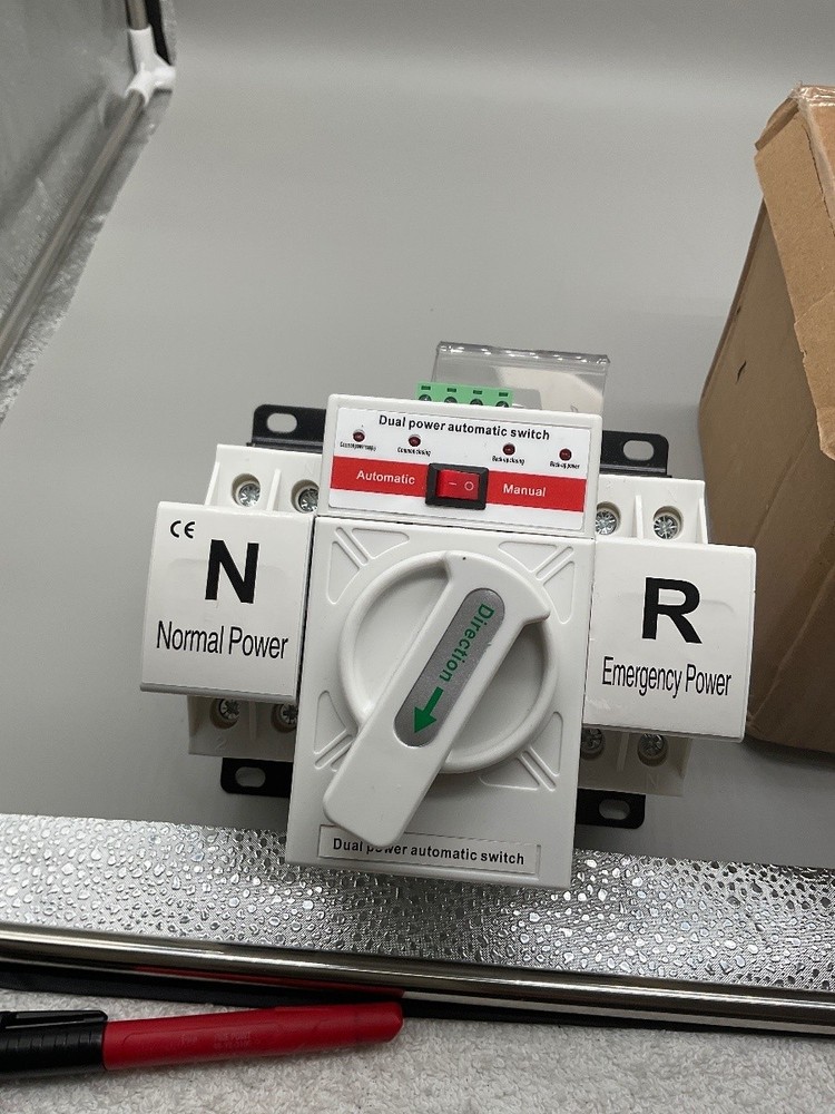 Mini Dual Power Automatic Transfer Switch Q2-63 /2 63A Automatic Transfer Switch