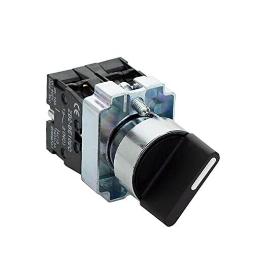 Rotary Switch - 2-Position Selector Switch Maintained - 22mm 1 Unit NO/NC