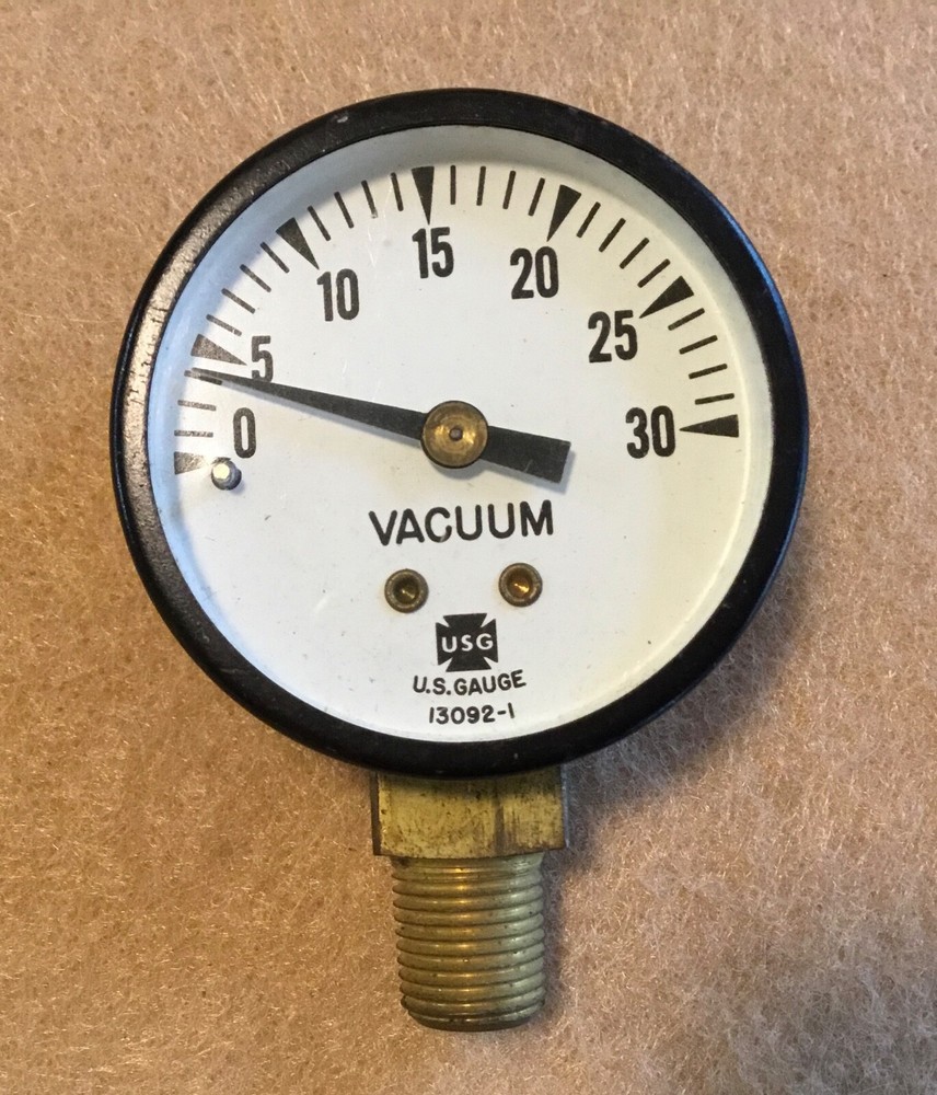 USG vacuum guage 30 lbs
