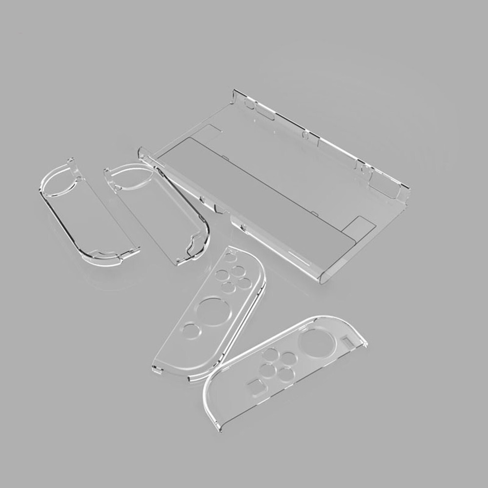 NEW Clear Hard Case Anti-Scratch Grip PC Cover Shell For Nintendo Switch OLED