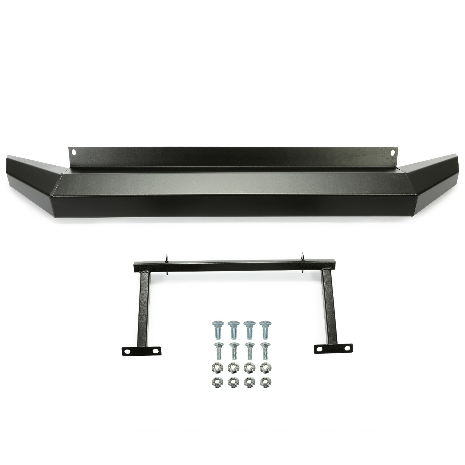 For Polaris General XP 1000 2016-2023 Heavy-Duty Steel Rear Bumper Powder Coated
