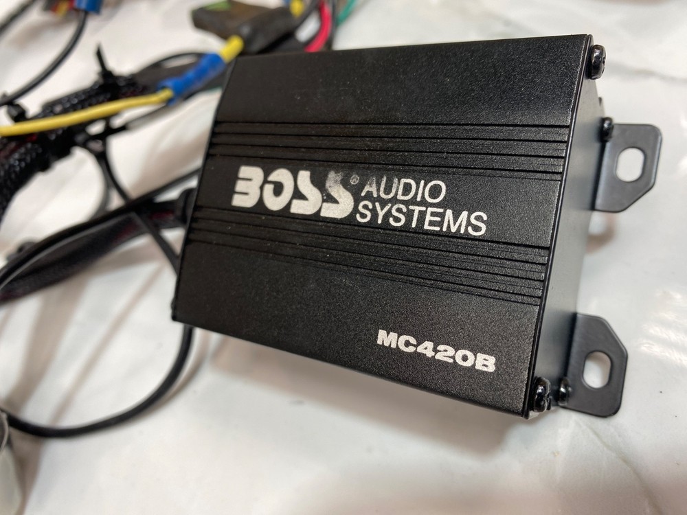 Boss Audio Systems MC420B Amplifier & Speaker System Bluetooth for Motorcycle