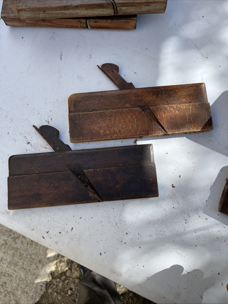 Hollow and round moulding planes - 5 Sets