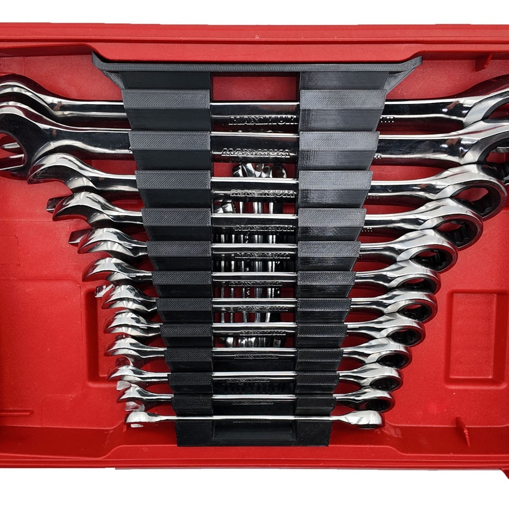 Wrench Organizer for Milwaukee Compact Packout Insert