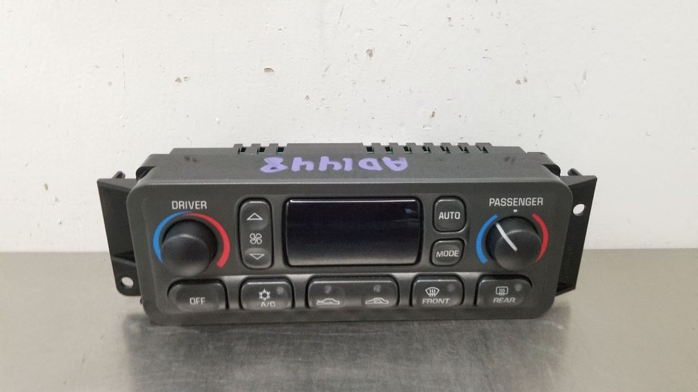 03 CHEVY CORVETTE C5 TEMPERATURE HVAC CLIMATE CONTROL 9380441