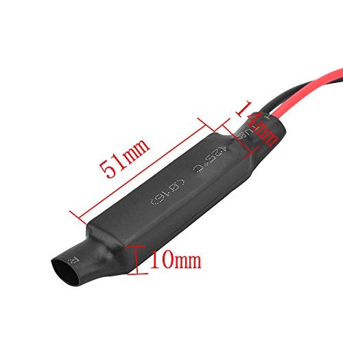 4 x Universal 12V Motorcycle Turn Signal LED Load Resistor Flash Blinker 4Pcs