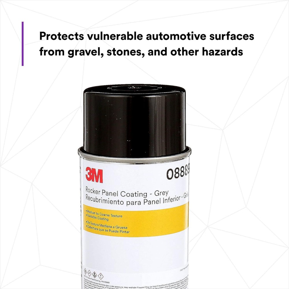 3M 8889 Rocker Panel Coating 23 ounce Grey