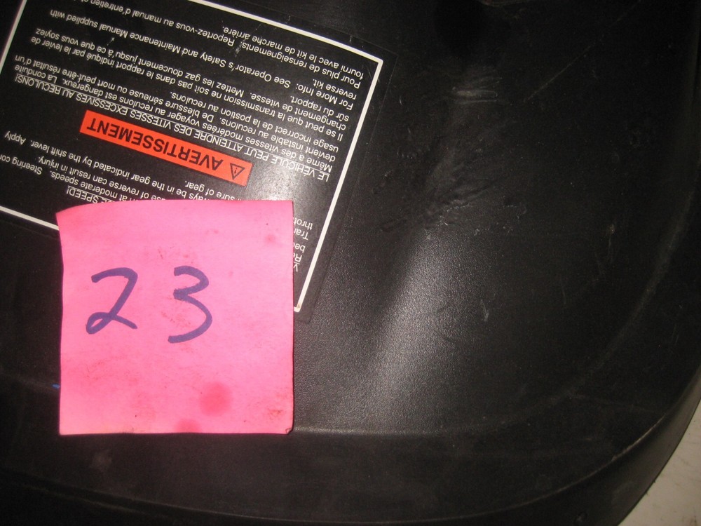 1994 Polaris Indy 440 Snowmobile Upper Dash Panel
