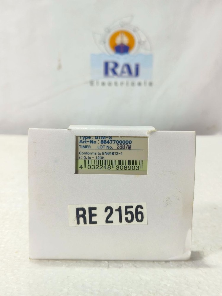 WEIDMULLER BTM-S MULTI-FUNCTION TIME RELAY TIMER 0.1S-120H 24-48VDC / 24-240VAC