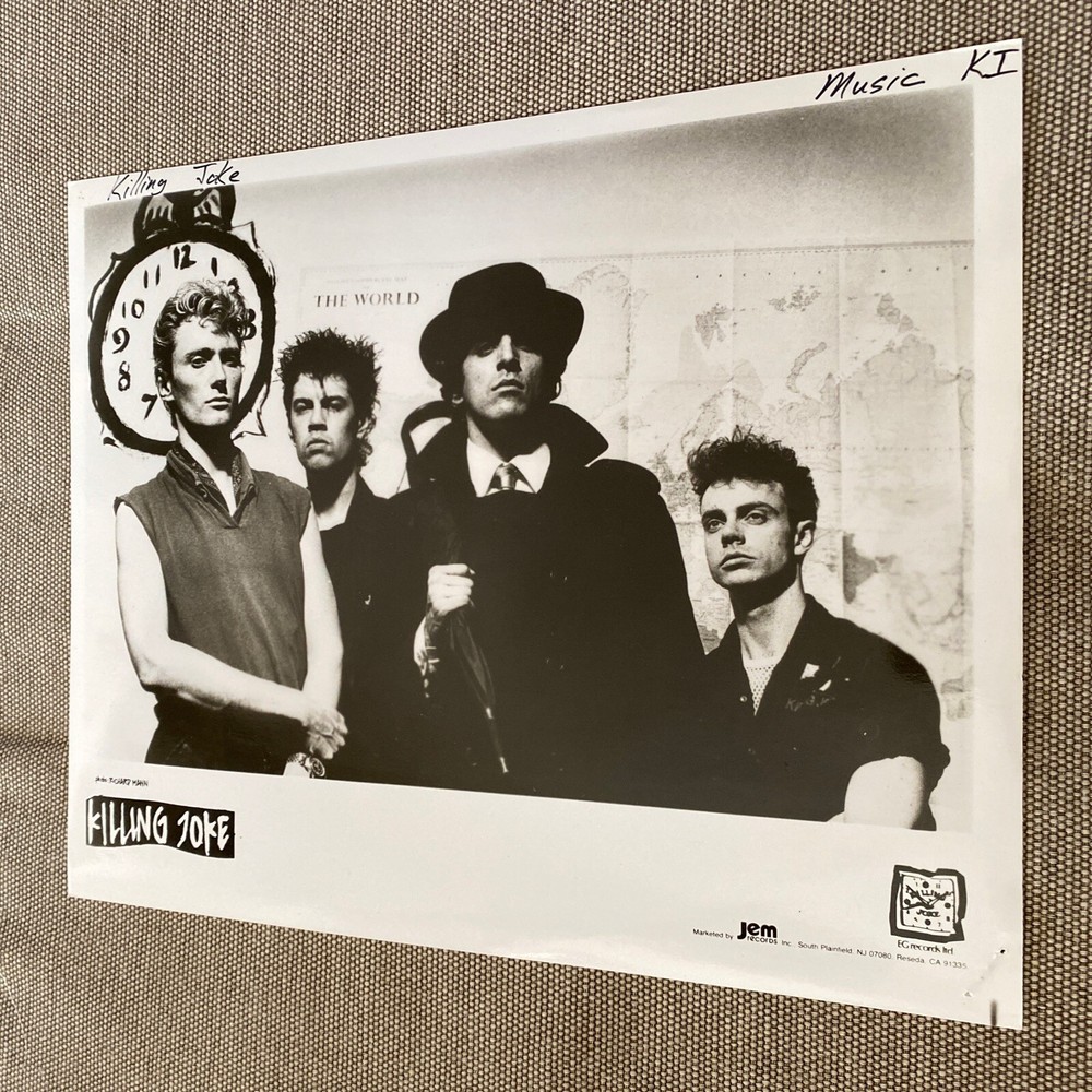 Killing Joke Press Photo 8x10”. See Description.