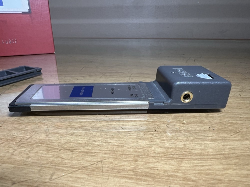 Echo Indigo DJx ExpressCard Laptop Audio Interface Boxed Tested with Cable