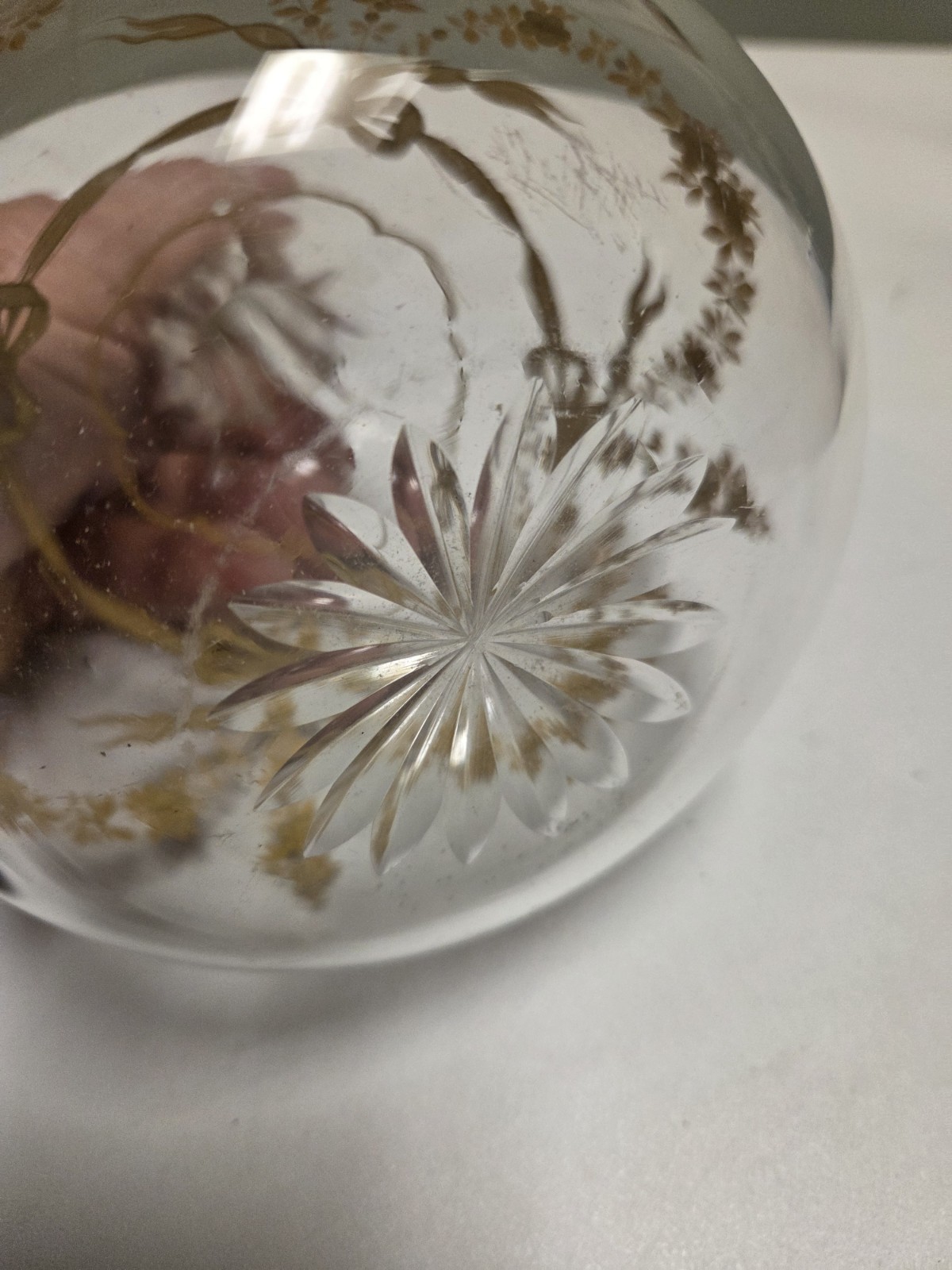 MOSER BOHEMIAN CRYSTAL DECANTER