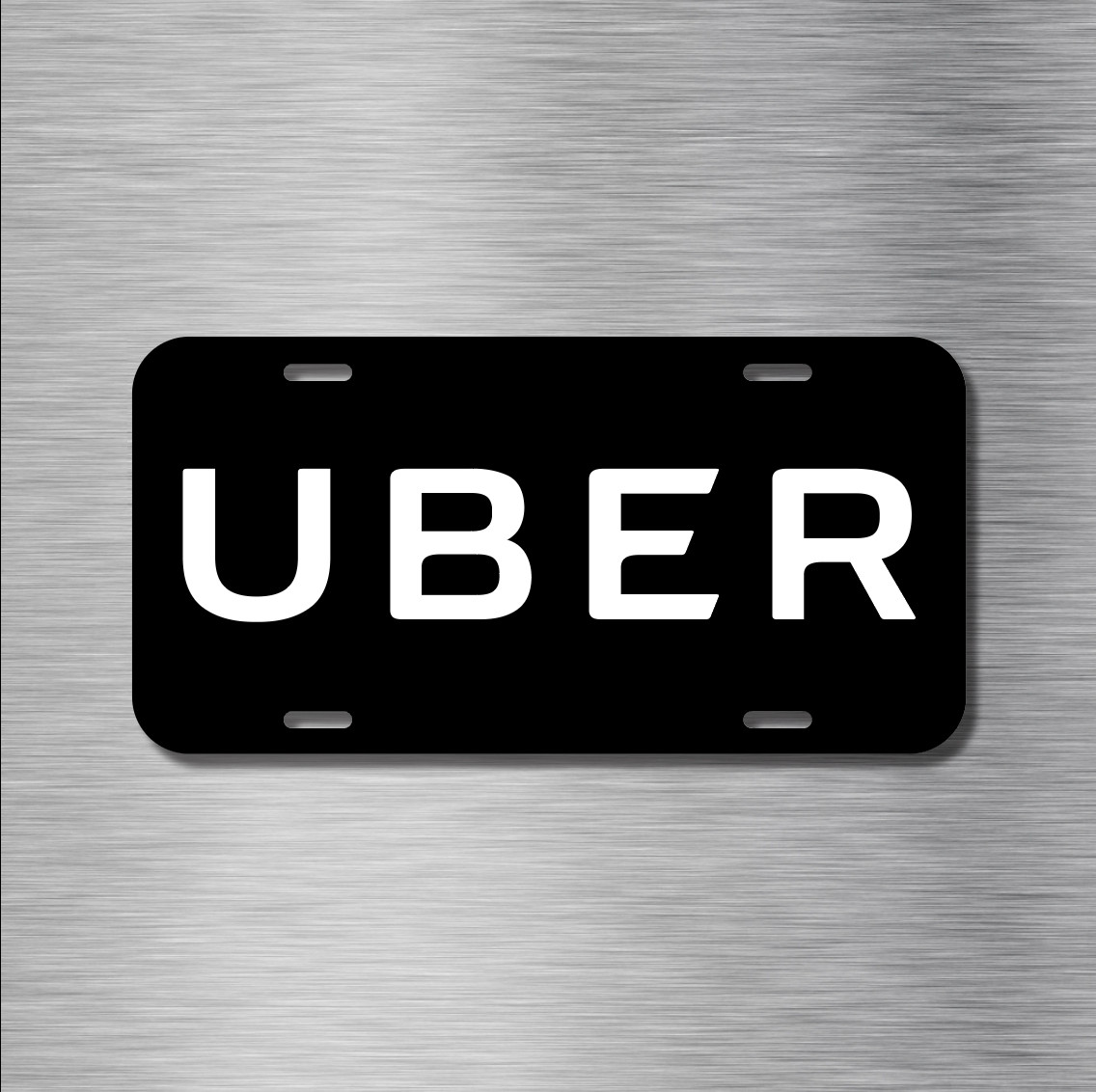 NEW Uber Aluminum License Plate Car suv